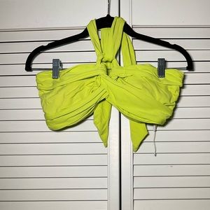 SEAFOLLY Halter Bandeau Bikini Top